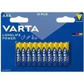 Varta Longlife Power AAA 20 stuks