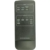 VivoLink VL120011-REM, infrarood, draadloos, met knoppen, zwart