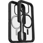Otterbox Defender XT iPhone 16 Pro Back Cover met MagSafe Magneet Transparant Zwarte Rand