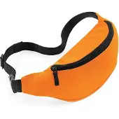Bagbase 2x Heuptasjes/buideltasjes oranje 38 cm - festivaltasjes
