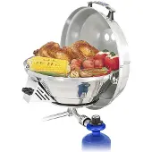 Magma Barbecue Marine Kettle 3 - gasgrill aan boord voor boten - roestvrij staal