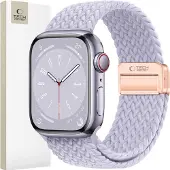 TechProtection Nylon Plus Apple Watch 49 / 46 / 45 / 44 Mm Bandje Paars