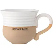 Bloomingville Claire mokken 'Lots of love' set van 4 stuks - 82062537