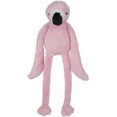 Nature Planet Pluche dieren knuffels Flamingo van 30 cm - Vogel knuffels