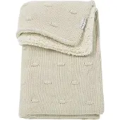Meyco Baby Knots Teddy 75x100 Cm Minicrib Blanket Beige Kinderen