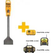 Dewalt Accessoires SDS-Max platte beitel 80x300mm - DT6825-QZ