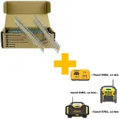 Dewalt Accessoires Batankernagels 3.4-35 Spiraal Gegalvaniseerd G12 2m - DNM34SP35G12Z