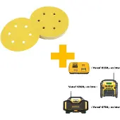 Dewalt Accessoires Schuurschijf, Ø150mm (D26453), K240 - DT3137-QZ