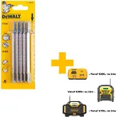 DeWalt Accessoires Decoupeerzaagblad HCS voor dun plaatstaal (T381A) - DT2085-QZ