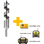 DeWalt Accessoires Slangenboor Ø32, werklengte 200mm - DT4621-QZ