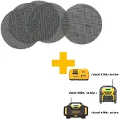 Dewalt Accessoires Mesh schuurgaas ø225mm K60 - DTM8680-QZ