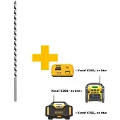 Dewalt Accessoires Slangenboor Ø8, werklengte 380mm - DT4632-QZ