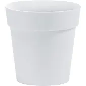 Nicoli Bloempot Buiten Rond Arke 42cm WIT