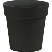 Nicoli Bloempot Buiten Rond Arke 42cm ANTRACIET