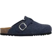 Scholl Klomp Women Fae New Felt Blue-Schoenmaat 41
