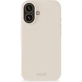 Holdit Silicone Case voor de Apple iPhone 16 - Light Beige