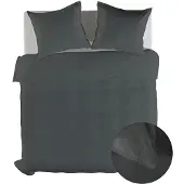 Yellow Suites Dekbedovertrek Katoen - Stone Washed 200 x 200/220 cm /