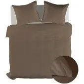 Yellow Suites Dekbedovertrek Katoen - Stone Washed 240 x 200/220 cm /