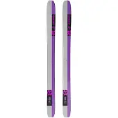 Salomon - Ski's - Qst X Black/Shocking Pink/Lunar Rock 2026 voor Unisex - Maat 184 cm - Paars