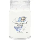 Yankee candle - Soft Blanket Large Jar Geurkaars - 90 branduren - twee lonten