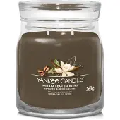 Yankee candle - Vanilla Bean Espresso Medium Geurkaars - 50 branduren - 2 lonten