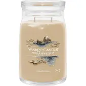 Yankee candle - Amber & Sandalwood Large Jar Geurkaars - 90 branduren - twee lonten
