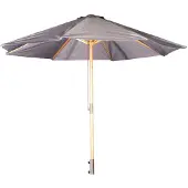 Venture Home Naxos parasol grijs, natuur.