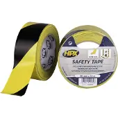 Hpx Tapes Zelfklevende Markeringstape Geel/Zwart 33 mtr 1 ST - 50 mm