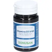 Bonusan Vitamine D3 & K2 Forte 60 St Capsules