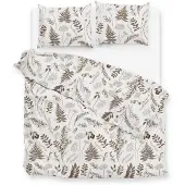 Zohome Dekbedovertrek Katoen Flanel - Autunno 240 x 200/220 cm