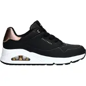 SKECHERS Sportschoen 'Uno-Golden Air' zwart gemêleerd