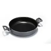 Moneta - Eden Skillet Koekenpan met 2 Handvaten ø 28 cm - Gerecycled Aluminium - Zwart