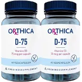 Orthica 2x D-75 60 Capsules