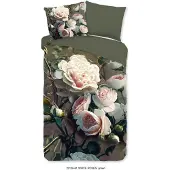 Pure Dekbedovertrek White Roses 140 x 200/220 cm