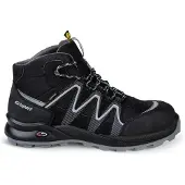 Grisport Safety Cross GTX Line / 33663 Hoog S3 ESD | Zwart/Zilver | Maat 45 - 00.049.014.45