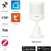 Alecto Slimme ZigBee bewegingssensor, wit, compatibel met Tuya