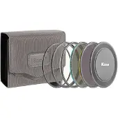 Kase 77mm Wolverine Revolution Magnetic Entry ND Stack filterkit (CPL/ND8/ND64)