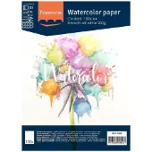 Florence Vaessen Aquarelpapier - Off White - A4 - 200 grams - Gladde Structuur - Smooth - Florence - 100 vellen