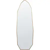Beliani TARTAS - Staande spiegel - Goud - 49 x 165 cm - Aluminium
