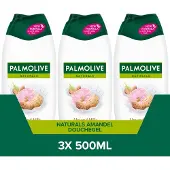 Palmolive Naturals Amandel Douchegel - Voordeelverpakking - 3 x 500ml