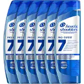 Head & shoulders Pro-Expert 7 Hardnekkige Roos - Anti-Roos Shampoo - Voordeelverpakking 6 x 250 ml