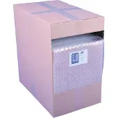 Q-CONNECT luchtkussenfolie, in dispenserdoos, 28,5 cm x 50 meter, transparant