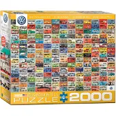 Eurographics The VW Groovy Bus Puzzel (2000 stukjes)