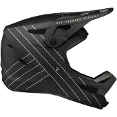 100% Status zwarte Downhill Helm