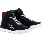 Alpinestars Chrome Zwart Wit Felrood Motorschoenen Maat US 13.5