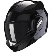 Scorpion Exo-Tech Evo Solid Zwart Systeemhelm Maat 2XL