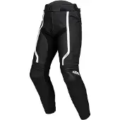 IXS Sport RS-600 1.0 Zwart Wit Leren Motorbroek Maat Short 265