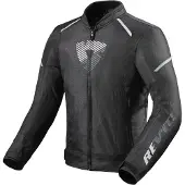 REV'IT! Sprint H2O Jas Zwart Wit Maat L