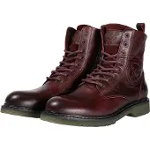 John Doe Sixty, laarzen vrouwen ,donkerrood ,41 EU