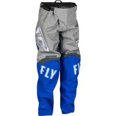 FLY Racing Fly F-16 Pants Grey / Blue Child || Maat: 24 US